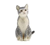 SCHLEICH 13771 Cat, sitting Farm World Toy Figurine for children aged 3-8 Years