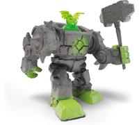SCHLEICH - Cyborg de pierre Eldrador Mini Creatures - 42547 - Gamme Eldrador Mi