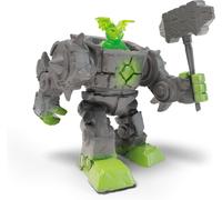 SCHLEICH - Cyborg de pierre Eldrador Mini Creatures - 42547 - Gamme Eldrador Mi
