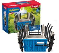 Schleich Dinosaurs - 10Pc Extend-A-Fence Playset - Kids Ages 4+ | 41469