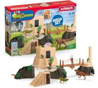 SCHLEICH 42656 Conquest of the Dino Temple Mega Set, from 5 years, DINOSAURS - Playset, 169 pieces