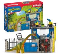 Schleich Dinosaurs - 72Pc Large Dino Research Station - Kids 4+ | 41462 | Dinosaur Figurine, Realistic Animal Toys, Dino Figure for Boys and Girls, Screen-Free Imaginative Pretend Play