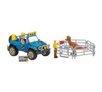 Schleich Dinosaurs Off-road Vehicle With Dino Outpost Figure