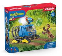 SCHLEICH Dinosaurs Track Vehicle Toy with Dakotaraptor and Figure 42604