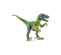 schleich Dinosaurs - Velociraptor Figurine with Movable Jaw and Arms - Realistic Raptor Dino Toy with Feathered Body and Claws - Kids 4+ | 14585