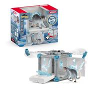 Schleich Eldrador - 40Pc Battlecave Ice Rat Playset - Kids Ages 7+ | 42676 | Monster Figurine, Battle Creature Toy for Boys 7+, Fantasy Beast, Action Figure Gifts, Screen-Free Imaginative Pretend Play