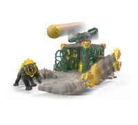 Schleich ELDRADOR - 51PC Jungle Stronghold Playset - Kids 7+ | 42809