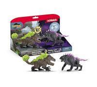 SCHLEICH 70827 Shadow Lynx vs. Rock Crusher, from 7 years ELDRADOR CREATURES - Figurine, 31 x 16 x 18 cm