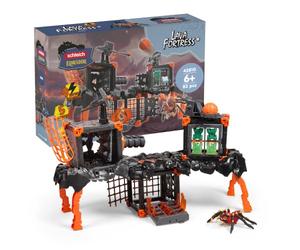 Schleich Eldrador - 83Pc Lava Fortress Playset - Kids Ages 7+ | 42810 | Monster Figurine, Battle Creature Toy for Boys 7+, Fantasy Beast, Action Figure Gifts, Screen-Free Imaginative Pretend Play