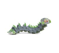 SCHLEICH Eldrador Creatures - 11" Stone Worm Toy - Movable Bug Beast Figure for Boys and Girls - Imaginative Play Fantasy Snake Figurine - Durable Monster Toys for Kids Ages 7+ | 70853