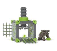 schleich Eldrador Creatures - 28 PC BattleCave Stone Smasher Playset for Boys and Girls - Kids Ages 7+ | 42734