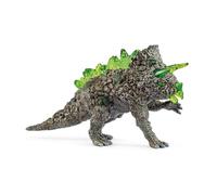 SCHLEICH Eldrador Creatures - 6" Stone Triceratops - Cool Rock Monster Dinosaur Figure for Boys and Girls - Fun, Imaginative Play Figurine - Detailed Animal Beast Toys for Kids Ages 7+ | 70828