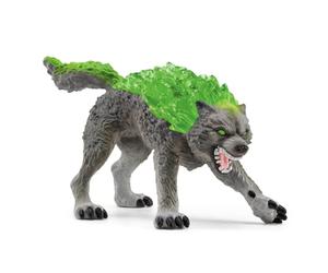 Schleich Eldrador Creatures - 6" Stone Wolf Figurine - Fun Fantasy Animal Figure for Imaginative Play for Boys and Girls - Durable Rock Beast Toy - Cool Monster Toys for Kids Ages 7+ | 70153