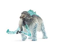 SCHLEICH Eldrador Creatures - 7” Frost Mammoth Figurine with Movable Battle Tusks - Durable Monster Toy with Realistic Details - Prehistoric Ice Beast Figure for Imaginative Play - Kids 7+ | 70829