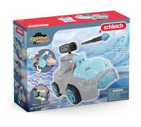 Schleich Eldrador Creatures - 7" Ice CrashMobile with Mini Creature Playset - Pull-Back Action, Blue Fantasy Action Figure for Kids Age 7+
