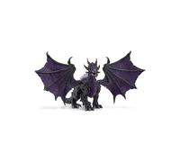 Schleich Eldrador Creatures - 8.5" Shadow Dragon Figurine with Movable Wings - Fantasy Serpent Toy with Translucent Spikes - Ages 7+ | 70152