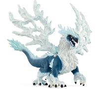 Schleich Eldrador Creatures - 8" Ice Dragon Toy - Movable Wing Action Figure for Boys and Girls - Mythical Creature Figures - Fantasy Beast Figurine - Monster Dragon Toys - Kids Ages 7+ | 70790
