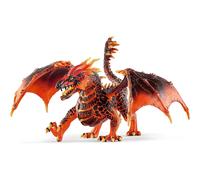 Schleich Eldrador Creatures - 8" Lava Dragon Toy - Movable Wing Action Figure for Boys and Girls - Mythical Creature Figures - Fantasy Beast Figurine