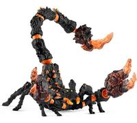 Schleich Eldrador Creatures - 8" Lava Scorpion Action Figure - Movable Scorpion Toy for Boys and Girls - Mythical Creature Figurine - Durable Fantasy Animal Beast Monster Toys for Kids Ages 7+ | 70142