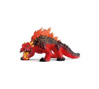 Schleich Eldrador Creatures - Lava Lizard Figurine - Red Magma Dragon for Boys and Girls - Monster Toys for Kids Ages 7+ | 70156
