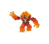 Schleich Eldrador Creatures - Lava Smasher Toy with Movable Arms - Volcano Beast Realistic 7" Fire Monster Figurine for Imaginative Play - 7+ | 70145