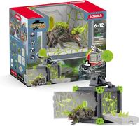 Schleich Eldrador Creatures Stone Battle Cave Playset - 34-Piece Chameleon Fortr