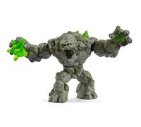 Schleich Eldrador Creatures - 8" Stone Monster Toy with Crystal Set - Cool Movable Monster Action Figure for Boys and Girls - Fantasy Giant Rock Beast Figurine - Fun Scary Toys - Kids Ages 7+ | 70141