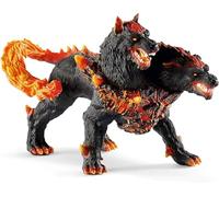 Schleich ELDRADOR - Lava Hellhound Figurine - Movable Monster Action Figures - Creature Toys for Kids - Kids 7+ | 42451