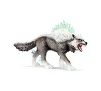 Schleich Eldrador - Snow Wolf Toy Figurine - Kids Ages 7+ | 42452 | Monster Figurine, Battle Creature Toy for Boys 7+, Fantasy Beast, Action Figure Gifts, Screen-Free Imaginative Pretend Play