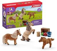 SCHLEICH - Famille de mini-shetlands - 41432 - Gamme Horse Club