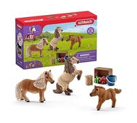 SCHLEICH - Famille de mini-shetlands - 41432 - Gamme Horse Club