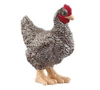 Schleich Farm World - 4cm Plymouth Rock Chicken Toy for Kids. Realistic, Hand-Painted Farm Animal Toys for Boys and Girls. Fun Figure for Screen-Free Learning for Children and Toddlers Ages 3+ 13997