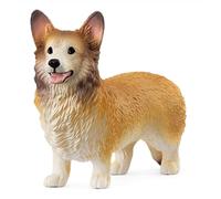 SCHLEICH Farm World - Cute 2" Whelsh Corgi Toy Dog Figurine for Kids. Realistic, Hand-Painted Farm Animal Toys for Boys and Girls. Fun Figure for Screen-Free Learning for Children Ages 3+ 13999