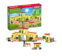schleich 72224 Large Farm with Pony Box and Chicken Coop, Farm World toys for children from 3 years