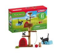 Schleich Playtime For Cute Cats Figure Multicolor Kids
