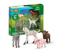 Schleich Farm World - 4PC Farm Babies Toy Figurine - Kids 3+ | 42740