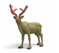 SCHLEICH Farm World - 5" Golden Anniversary Reindeer Figurine - Limited Edition Christmas Collectible Animal Toy for Boys and Girls - Fun Holiday Play Figure for Kids Ages 5+ | 72271