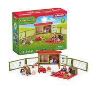 schleich 42389 riding school with riders and horses, ages 5 and up, HORSE CLUB play set, 40 pieces, exclusively at Amazon