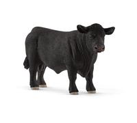 Schleich Farm World - Black Angus Bull Toy Figurine - Kids Ages 3+ | 13879