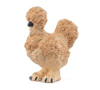 SCHLEICH Farm World - Cute, 4cm Silkie Chicken Toy for Kids. Realistic, Hand-Painted Farm Animal Toys for Boys and Girls. Fun Figure for Screen-Free Learning for Children and Toddlers Ages 3+ 14891