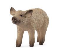Schleich Farm World - Cute 6cm Mangalica Piglet Pig Toy for Kids. Realistic Farm Animal Toys for Boys and Girls. Fun Educational Figure for Screen-Free, Imaginative Learning for Children Ages 3+ 14893