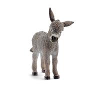 Schleich Farm World Donkey Foal Educational Figurine for Kids Ages 3-8