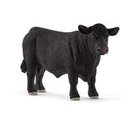 SCHLEICH 13879 Black Angus bull Farm World Toy Figurine for children aged 3-8 Years
