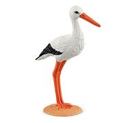 schleich 13936 Stork, From 3 Years Farm World - Figurine, 6 X 3 X 9 cm