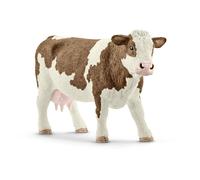 SCHLEICH Farm World Simmental Cow Toy Figure