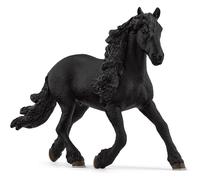 SCHLEICH HORSE CLUB - 6" Frisian Stallion - Hand-Painted Collectable, Realistic Toy Horse Figurine for Girls and Boys. Durable Educational Figure for Fun Imaginative Play. Kids Toys Ages 5+