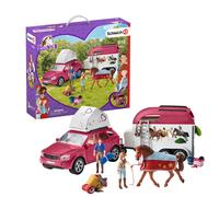 schleich HORSE CLUB Horse Adventures with Car and Trailer