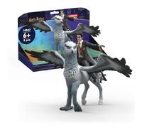 Schleich Harry Potter - 2Pc Harry On Buckbeak - Kids Ages 5+ | 14947 | Wizarding World Figurines, Harry Potter Toys