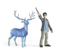 Schleich 42680 Harry Potter & Patronus toy Wizarding World playset Doe Wizard