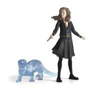 schleich 42681 Hermione Granger & Patronus, from 6 years WIZARDING WORLD - Figurine, 16 x 11 x 18 cm
